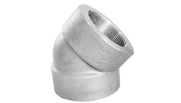Fitting per tubi industriali di alta qualità Hastelloy C276 acciaio inossidabile 45° gomito per petrolio