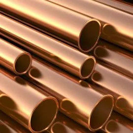 Tubi senza saldatura in rame-nichel resistenti alla corrosione, ideali per applicazioni industriali marine e sistemi di scambiatori di calore