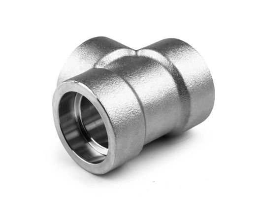 Fittings per tubi in acciaio inossidabile duplex Sottovoce di saldatura Equal Tee A815 UNS S31803