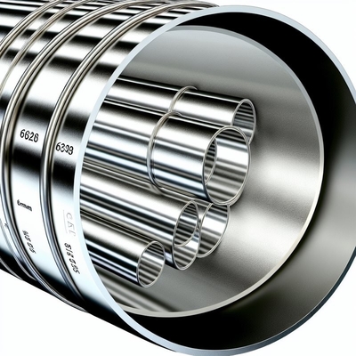 Tubo in acciaio inossidabile austenitico con diametro esterno di 6 mm-630 mm con trattamento standard e di ricottura ASTM A312