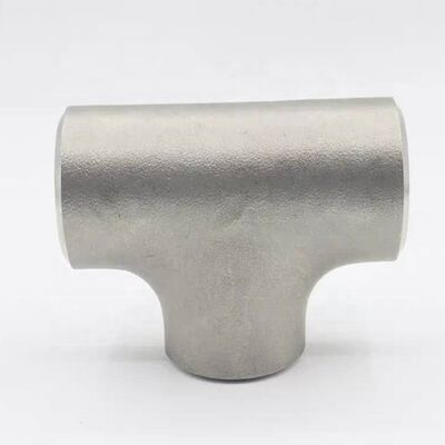 Tee in acciaio inossidabile super duplex ASTM A312 B16.9 304, UNS S31254 (254SMO)