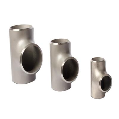 ASTM A312 316 Fittings per tubi in acciaio inossidabile uguali a tee, senza cuciture