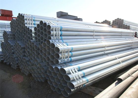 Tubo zincato a caldo, spessore 10,97 mm, tubo in acciaio zincato adatto per progetti di costruzione e industriali