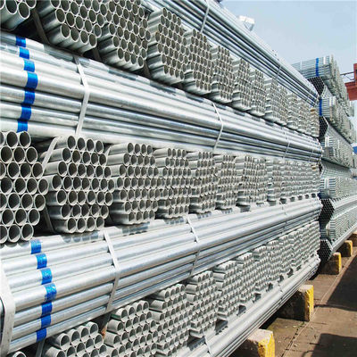 Tubo zincato a caldo Diametro esterno da 8 pollici a 12 pollici, con o senza cristallizzazione (spangle) grande, media, piccola, per applicazioni industriali