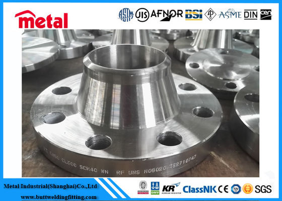 Accessori per tubi della lega di nichel di UNS N08020 che saldano la flangia WN rf 3