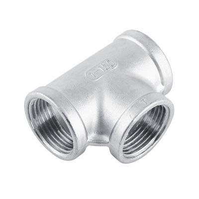 Forgiando doppio/singolo del metallo raccordo a T dell'acciaio inossidabile per costruzione navale