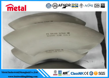 Gli accessori per tubi dell'acciaio legato del nichel 90° senza cuciture LR sgomitano 1