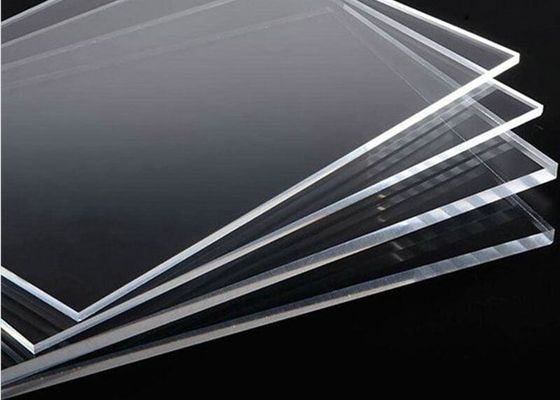 colata acrilica del piatto del lucite del perspex PMMA dello strato del bordo di plastica 4mm di 2mm chiara
