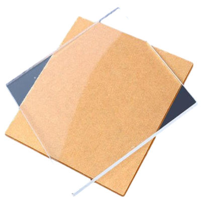 Chiara colata di plastica 5mm trasparente del piatto del lucite del bordo A3 A4 PMMA dello strato 1/2» 3mm