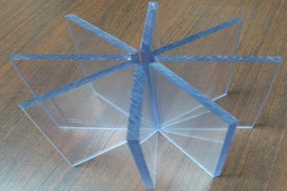 Il piatto lucidato del lucite del bordo 1/2 acrilico» 3mm 5mm A3 A4 del perspex PMMA ha fuso la radura acrilica dello strato