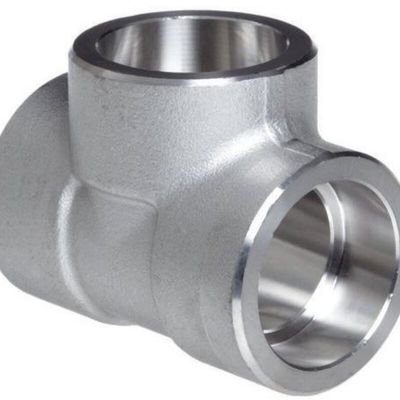 UNS S30400 Sch80 ha forgiato gli accessori per tubi uguali dell'acciaio legato del T