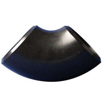 Gomito di saldatura di acciaio al carbonio da 90 gradi che timbra il gomito antiurto 60 dell'inferriata del gomito della scala del gomito della colonna del ferro del gomito