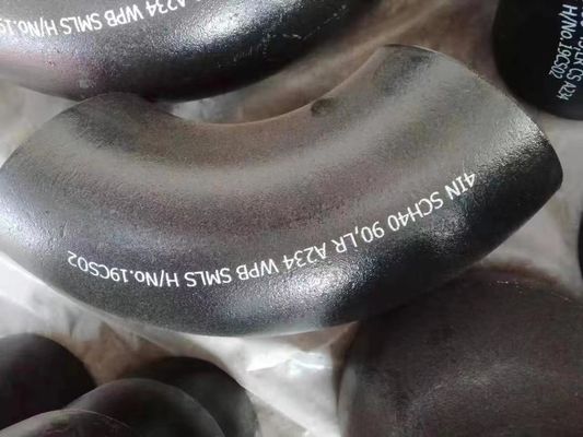 Gomito del corrimano della scala del gomito di acciaio inossidabile 304 montaggi di gomito sanitari saldati 90 gradi del gomito industriale