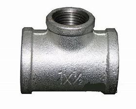 Minuti a 1 pollici galvanizzati di Malsteel degli accessori per tubi della tubatura dell'acqua dei montaggi a tre corsie dell'impianto idraulico 4 6 minuti DN15