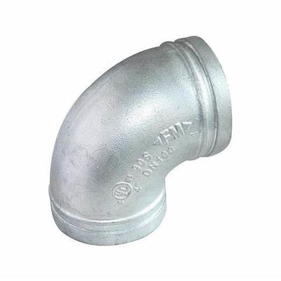 Gomito del ferro galvanizzato dente interno DN20 della bocca interna del filo di Bent Cast Iron Pipe Fittings da 90 gradi
