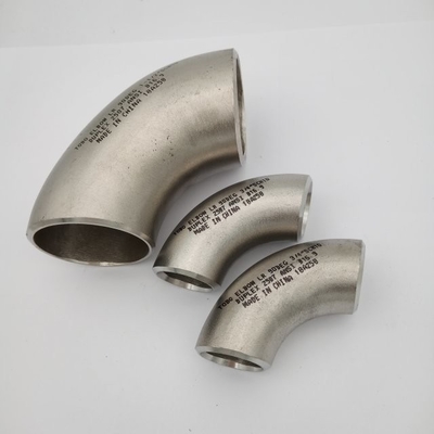 Lega 800H/800HT 45 gradi, accessori per tubi del gomito da 90 gradi per industria