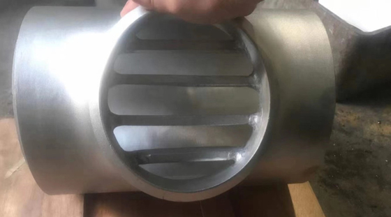 T ESCLUSO TUBO DUPLEX ECCELLENTE DI ASTM B16.9 A403 WP304H STD S2205 S31803