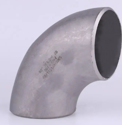 ASTM/UNS N02200 90 accessorio per tubi dell'acciaio legato del gomito S/R DN80 SCH80 della saldatura di testa di grado