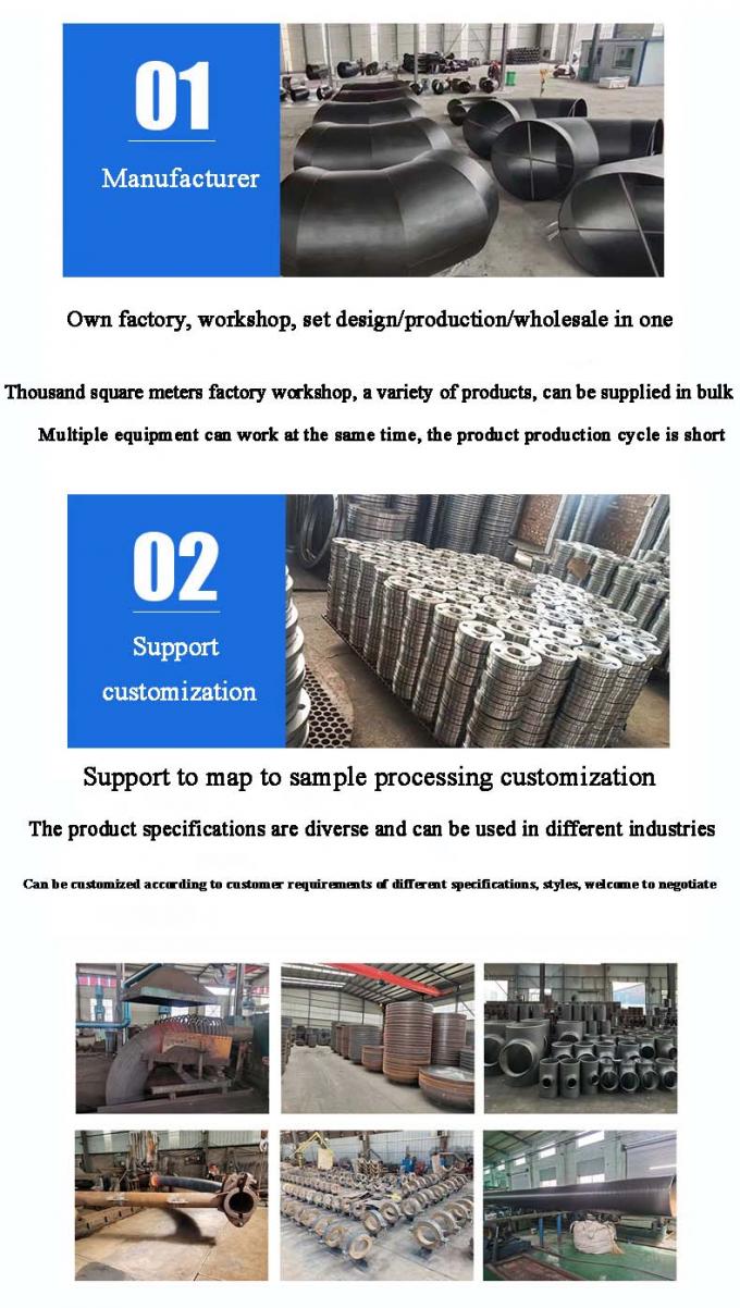 ANSI/ASME Acciaio inossidabile Acciaio carbonio Buttwelding Stub End Dimensioni personalizzabili & Materiale di grado industriale 8