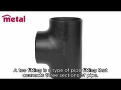T uguale UNS S31803 ASME B16.9 SCH10S di BW degli accessori per tubi di acciaio inossidabile del duplex