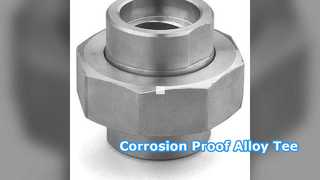T con cuscino in acciaio legato A182 F22 resistente alla corrosione