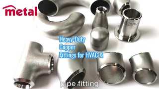 Raccordi in rame per carichi pesanti per HVAC e uso industriale