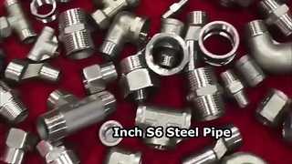 Tubo in acciaio super austenitico pollici S6