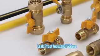 Valvole industriali ad alte prestazioni per sistemi di controllo del flusso