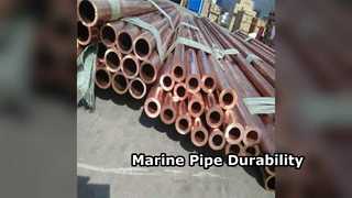 Tubo in rame-nichel senza saldatura 90/10 6" SCH40