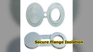 Flangia cieca per occhiali in lega di nichel ASTM A182