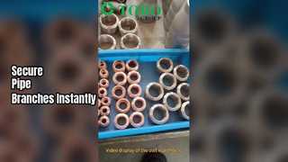 Sella e raccordi di uscita in rame premium Panoramica del prodotto