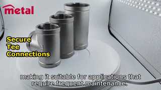 T in rame filettato femmina | Connessioni filiali sicure